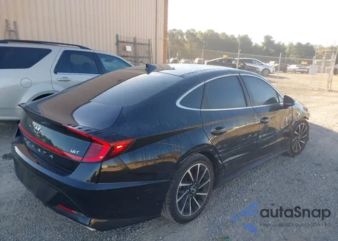 2020 Hyundai Sonata Sel Plus z USA, uszkodzony, nr VIN 5NPEJ4J27LH033174